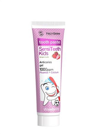 FREZYDERM SensiTeeth Детска паста за заби 1000 ppm (6+ год.), 50 мл