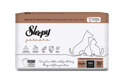 SLEEPY Pet Care Подлоги за миленичиња, 30 парчиња
