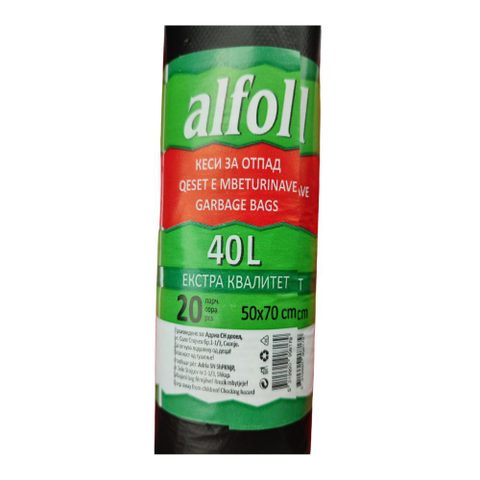 АЛФОЛ КЕСИ ЗА ЃУБРЕ 40 Л 20/1