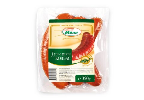 ЕКСТРА МЕИН ГОВЕДСКИ КОЛБАС ВАКУМ 350 Г