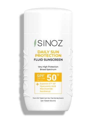 SINOZ Крем за сончање за контрола на темни дамки со СПФ 50+, 50 мл