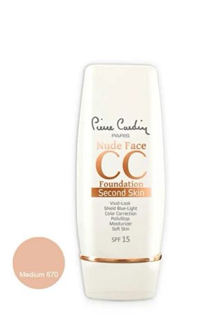 PIERRE CARDIN Nude Face CC Cream SPF15 тонирана крема за лице - 670