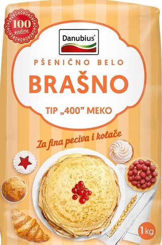 БРАШНО ДАНУБИУС МЕКО Т- 400 1 КГ