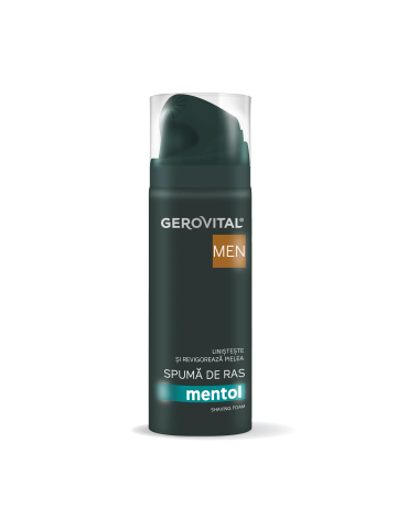 GEROVITAL MEN Пена за бричење сензитив 200 мл