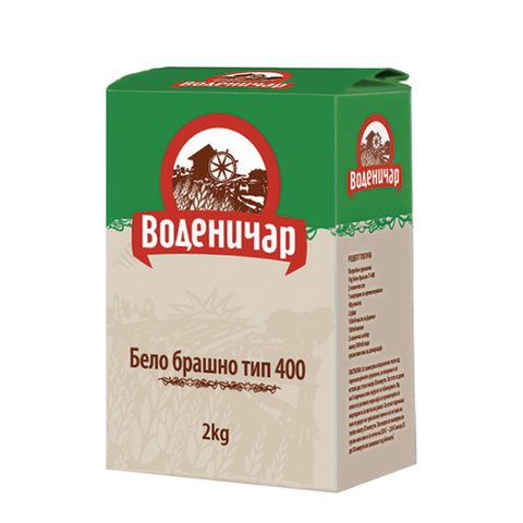 ЖИТО ЛУКС БРАШНО ВОДЕНИЧАР Т-400 2 КГ.