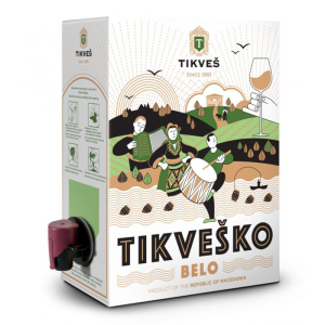 ТИКВЕШ БЕЛО ВИНО 3 Л