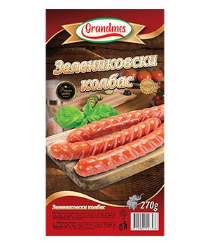 ГРАНДМЕС КОЛБАС ЗЕЛЕНИКОВСКИ 270 Г