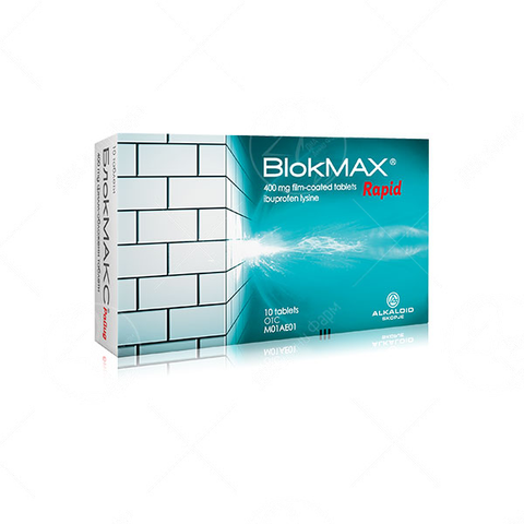 Блокмакс рапид таблети 10 x 400mg