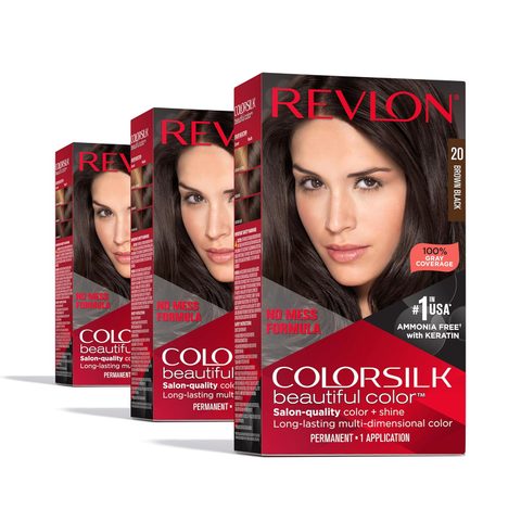REVLON Brown Black Фарба за коса без амонијак, број 20