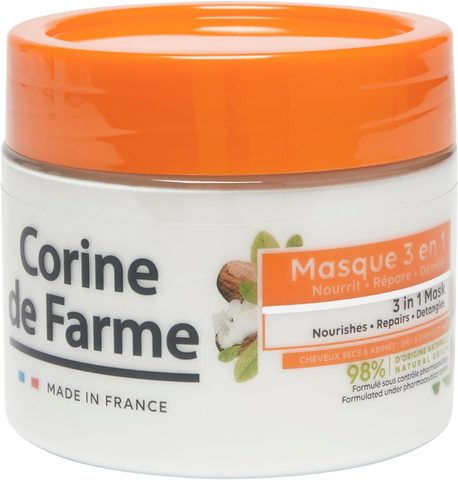 CORINE de FARME 3 во 1 Маска за коса, 300 мл