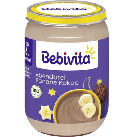 ДЕТСКА ХР БЕБИВИТА БАНАНА И КАКАО 190 ГР