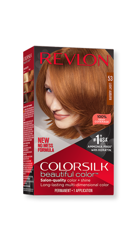 REVLON Light Auburn Фарба за коса без амонијак, број 53
