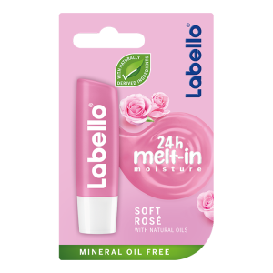 LABELLO Soft Rose Балсам за усни - роза, 4.8 г