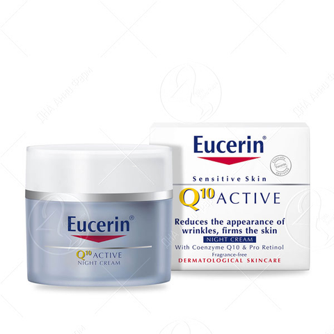EUCERIN Q10 ACTIVE Ноќен крем, 50 мл