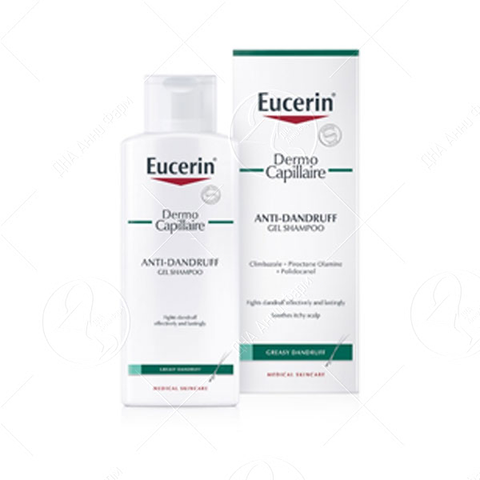 EUCERIN DermoCapillaire Шампон против првут за масен скалп, 250 мл