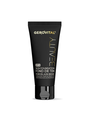GEROVITAL Beauty Bronze Beige Течна пудра со СПФ 10, 30 мл