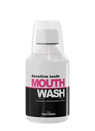 FREZYDERM Sensitive teeth Течност за уста за ублажување симптомите на чувствителните заби, 250 мл