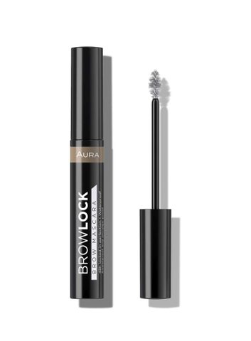 AURA Browlock маскара за веѓи 02 Brown