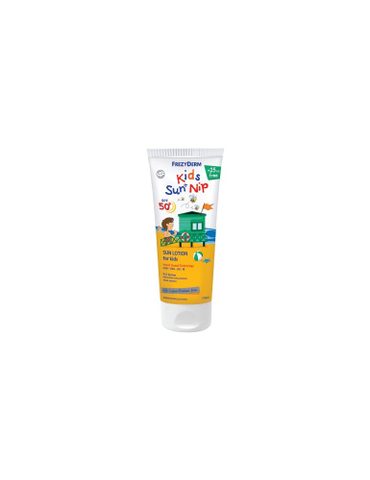 FREZYDERM Sun Детски лосион за заштита од сонце со СПФ 50+ и заштита од инсекти, 175 мл