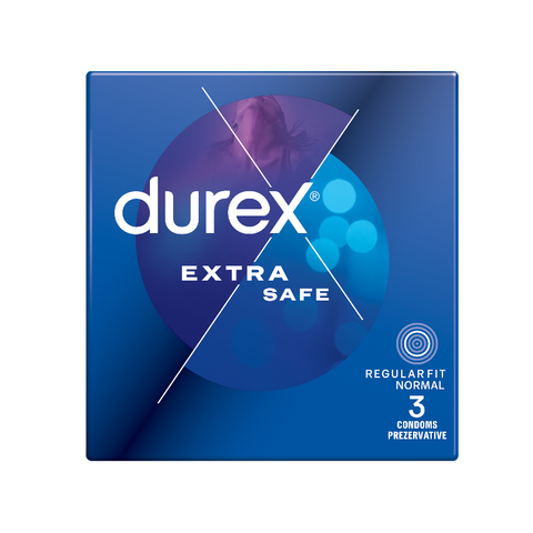 DUREX Extra Safe Презервативи, 3 парчиња