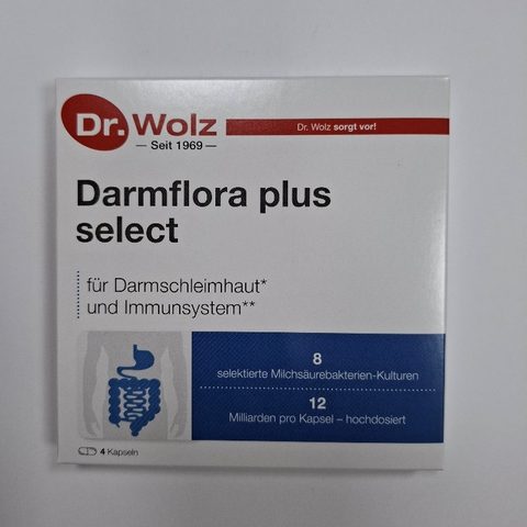 Dr.Wolz ДАРМФЛОРА плус селект 2x2 капсули