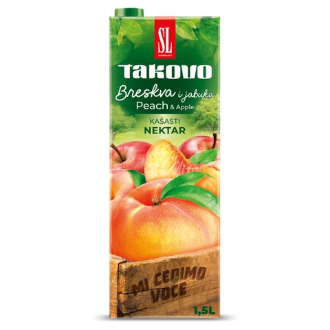 СОК ТАКОВО 1.5Л ПРАСКА ЈАБОЛКА КАШЕСТ