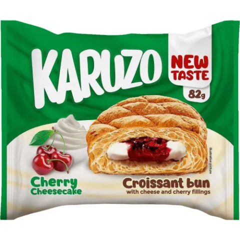 КРОАСАН КАРУЗО 82гр МАСКАРПОНЕ МАЛИНА