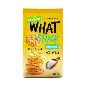 Benlian What Snack – Галети морска сол без глутен 50g
