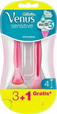 GILLETTE ВЕНУС СЕНЗИТИВ ДИСПО  4/1