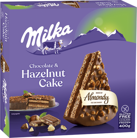 ТОРТА СО ВКУС НА ЛЕШНИК 400 ГР МИЛКА