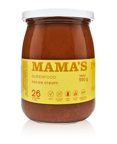 МАМАС КРЕМ ОД ТИКВА СО ВКУС НА КАККАО 550 ГР