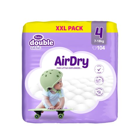 Violeta Double Care AirDry Пелени бр.4 7-18кг XXL Pack 104/1