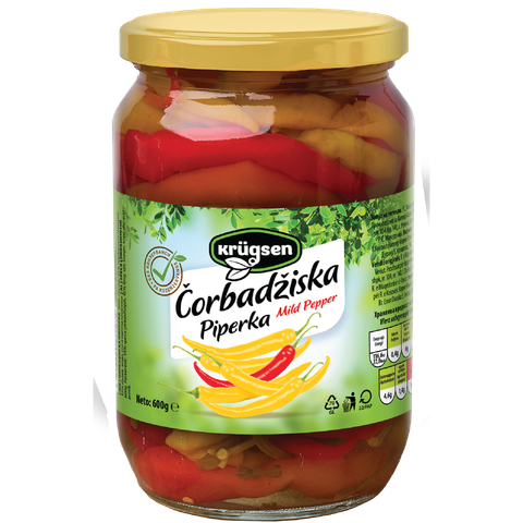 Кругсен Пиперка Чорбаџиска 600г