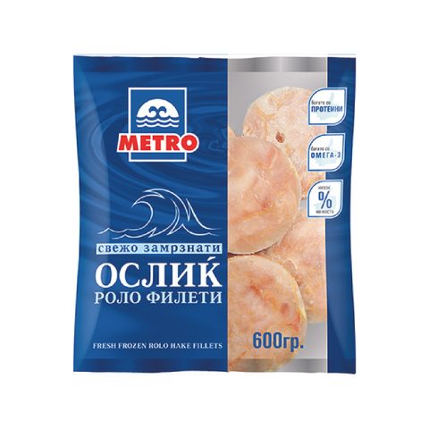 МЕТРО ОСЛИЧ РОЛО ФИЛЕТИ 600 ГР (ЗАМРЗНАТО)