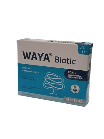 WAYA Биотик форте, 15 капсули