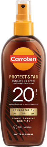 CARROTEN Protect & Tan масло за сончање SPF20 150мл