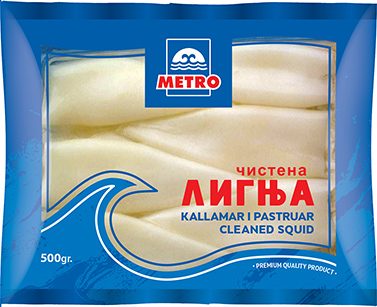 МЕТРО ЛИГЊА ЦЕЛА ЧИСТЕНА ЗАМРЗНАТА 500 ГР