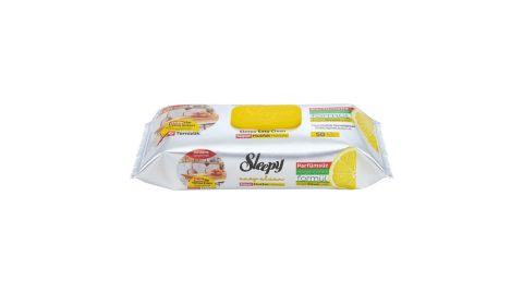SLEEPY Easy Clean Super Kitchen Natural Lemon Oil Влажни марамчиња за чистење кујна, 50 марамчиња