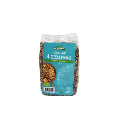 БИО КОСМОС ОРГАНСКИ ЧЕТИРИ СЕМИЊА 400 ГР