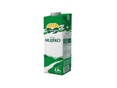 ЗБРЕГОВ – МЛЕКО 2.8 %ММ 1 Л
