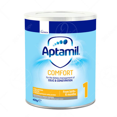 Aptamil Comfort 1 Млечна формула за доенчиња 0-6 месеци 400гр