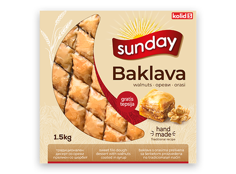 САНДЕЈ БАКЛАВА 1.5 КГ