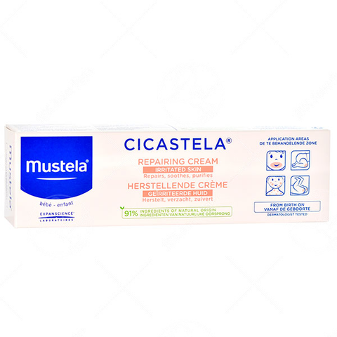 Mustela Цикастела Обновувачки крем 40мл