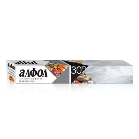 АЛФОЛ АЛУМИНИУМСКА ФОЛИЈА 30М