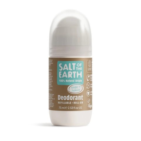 SALT OF THE EARTH Дезодоранс рол-он Ginger & Jasmine, 75 мл