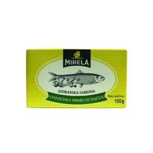 МИРЕЛА САРДИНА СО ЗЕЛЕНЧУК 95 ГР