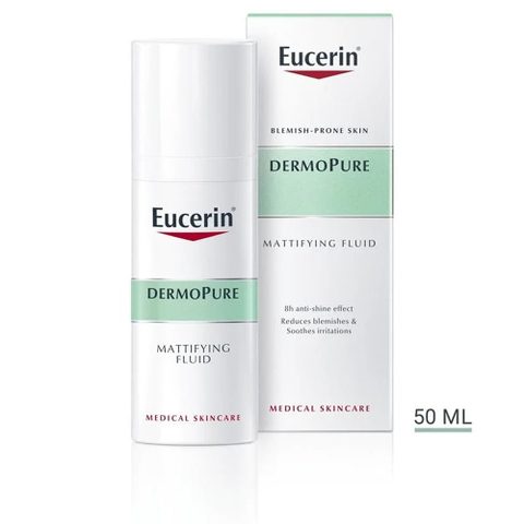 EUCERIN DermoPure Clinical Матирачки крем-флуид за лице, 50 мл