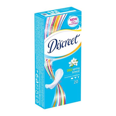 Discreet Deo Spring Breeze Секојдневни влошки 20/1