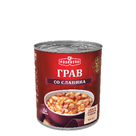 ПОДРАВКА ГРАВ СО СЛАНИНА 400 ГР
