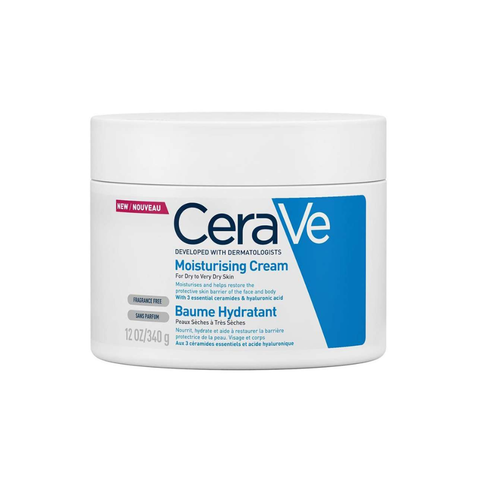 CERAVE Хидратантна крема за лице и тело, 340 мл
